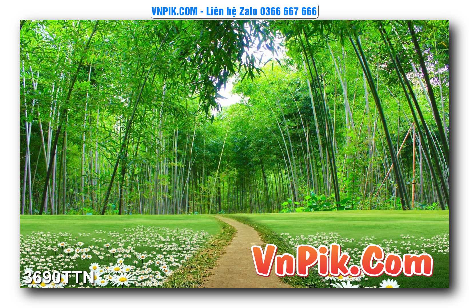 Tranh thác nước – Tranh phong thủy – Tranh treo tường mã 3690TTN