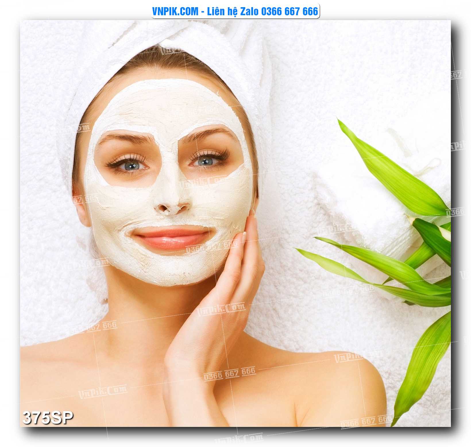 Mẫu tranh spa treo tường đẹp file vector – psd mẫu 375SP