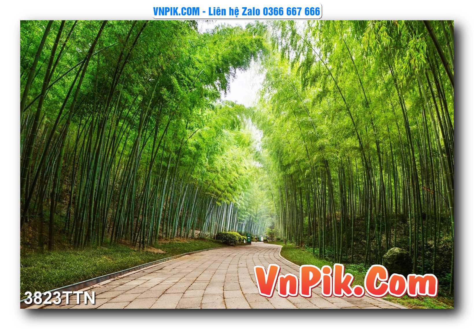 Tranh thác nước – Tranh phong thủy – Tranh treo tường mã 3823TTN