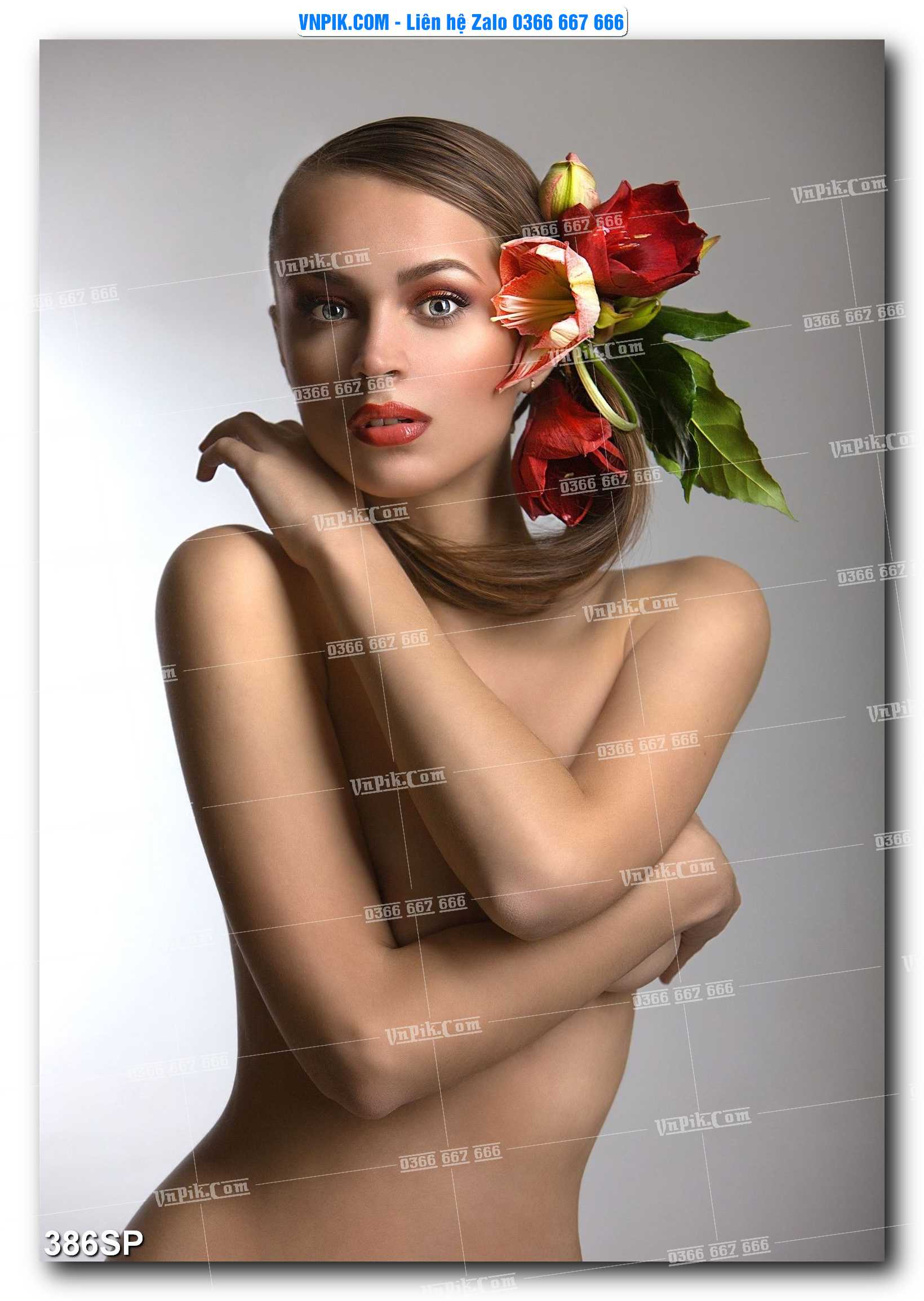 Mẫu tranh spa treo tường đẹp file vector – psd mẫu 386SP
