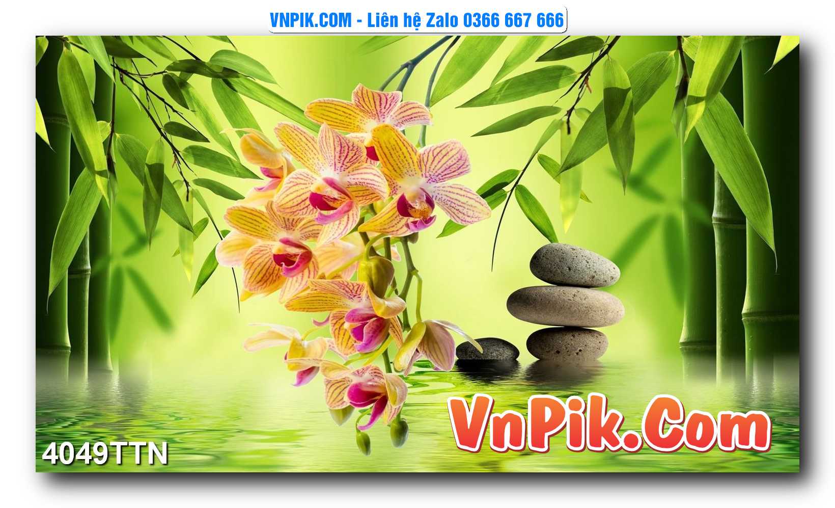 Tranh thác nước – Tranh phong thủy – Tranh treo tường mã 4049TTN