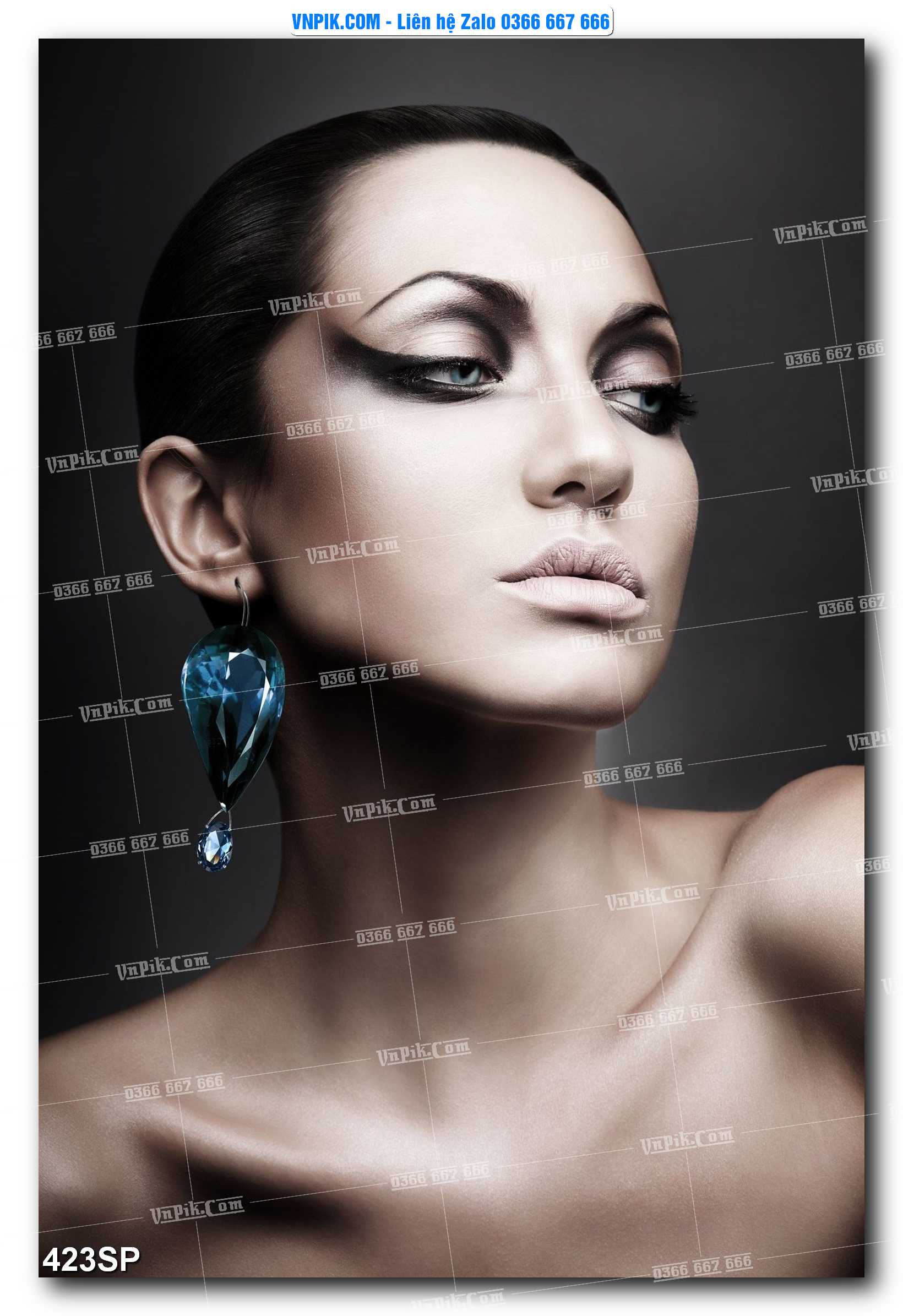 Mẫu tranh spa treo tường đẹp file vector – psd mẫu 423SP