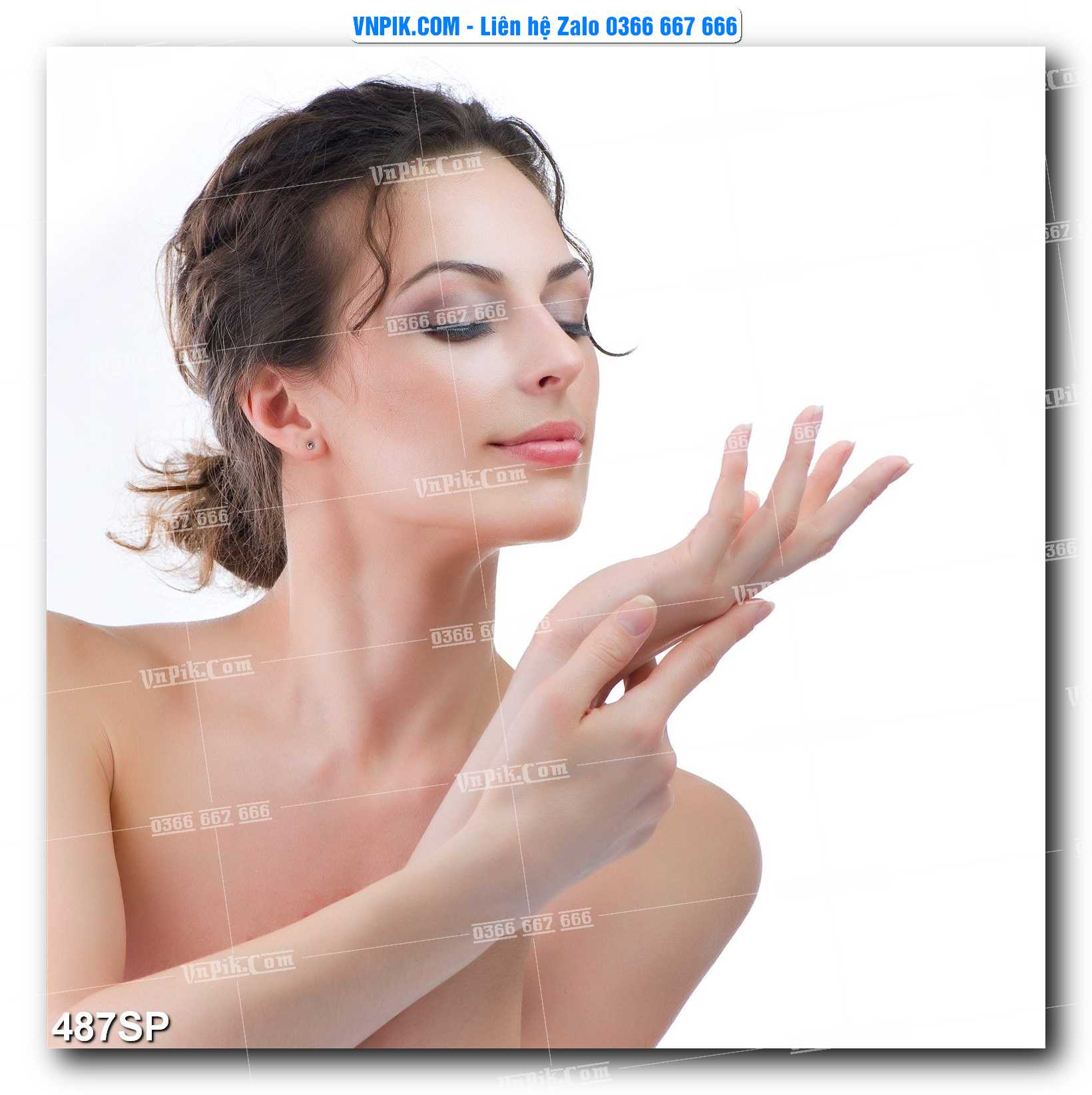 Mẫu tranh spa treo tường đẹp file vector – psd mẫu 487SP