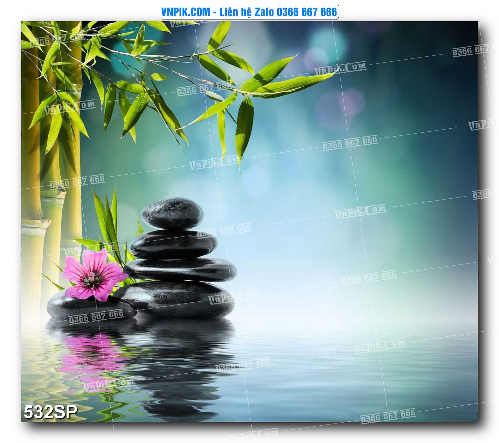 Mẫu tranh spa treo tường đẹp file vector – psd mẫu 532SP