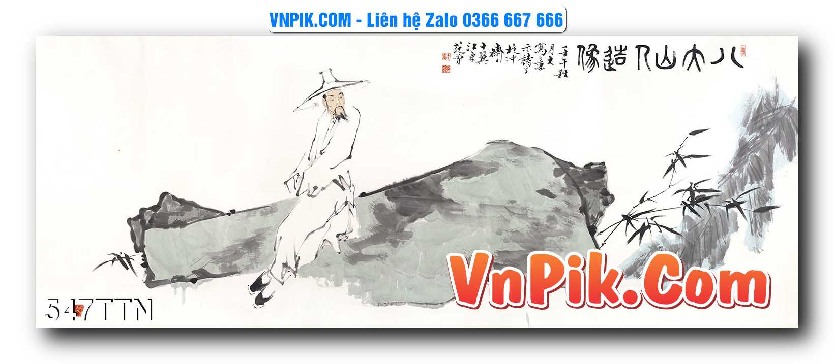 Tranh thác nước – Tranh phong thủy – Tranh treo tường mã 547TTN
