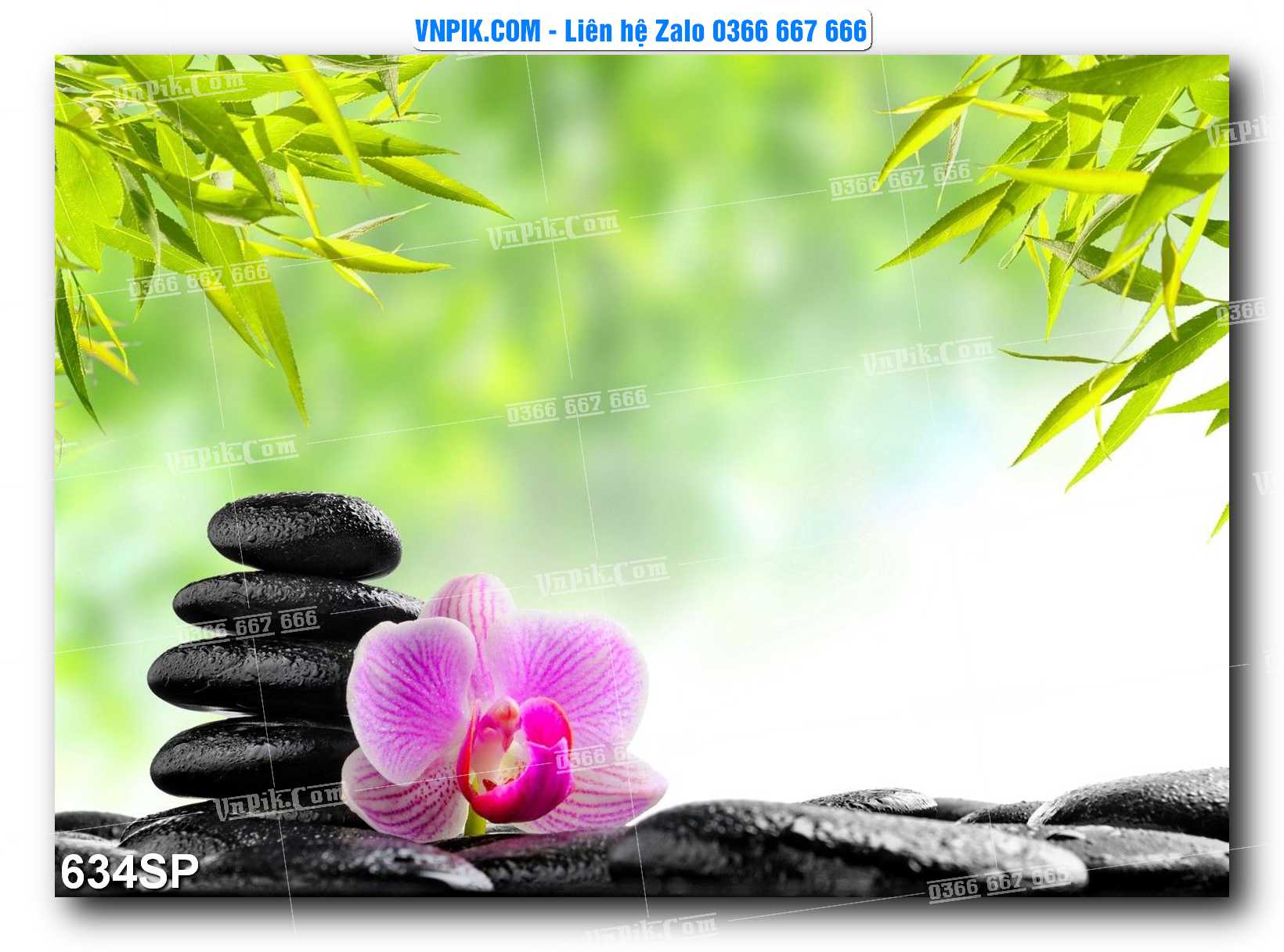 Mẫu tranh spa treo tường đẹp file vector – psd mẫu 634SP