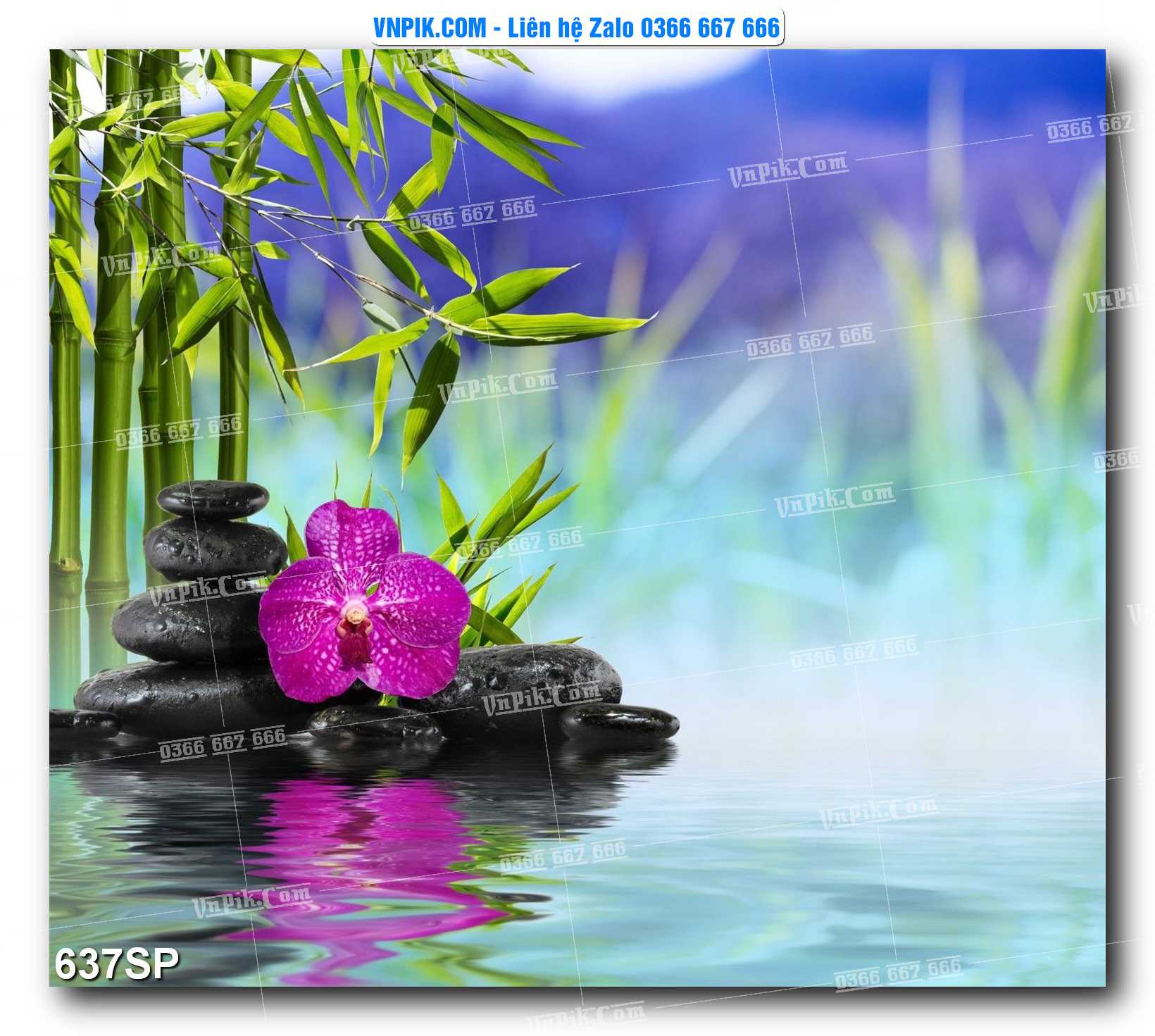 Mẫu tranh spa treo tường đẹp file vector – psd mẫu 637SP
