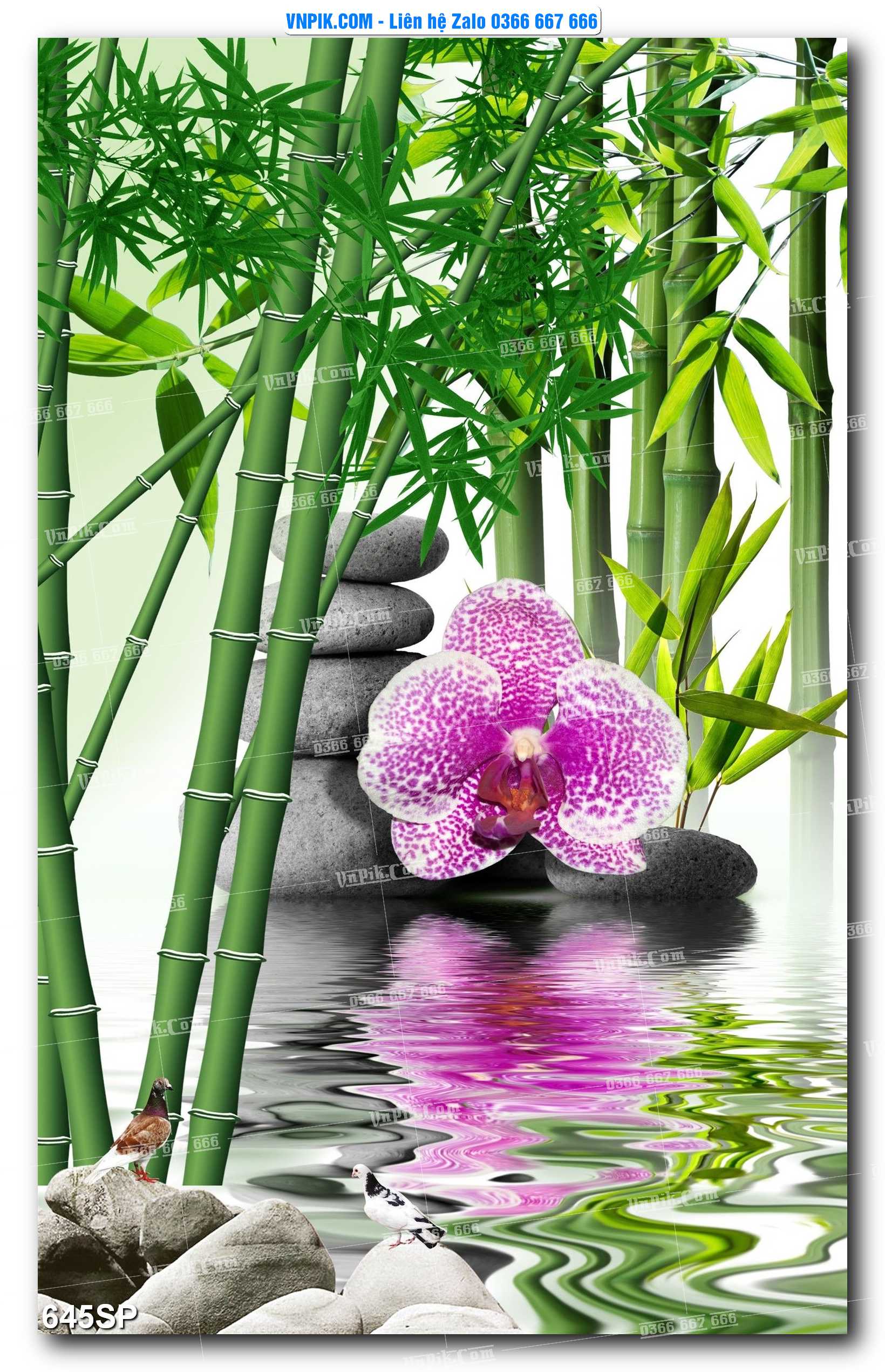 Mẫu tranh spa treo tường đẹp file vector – psd mẫu 645SP