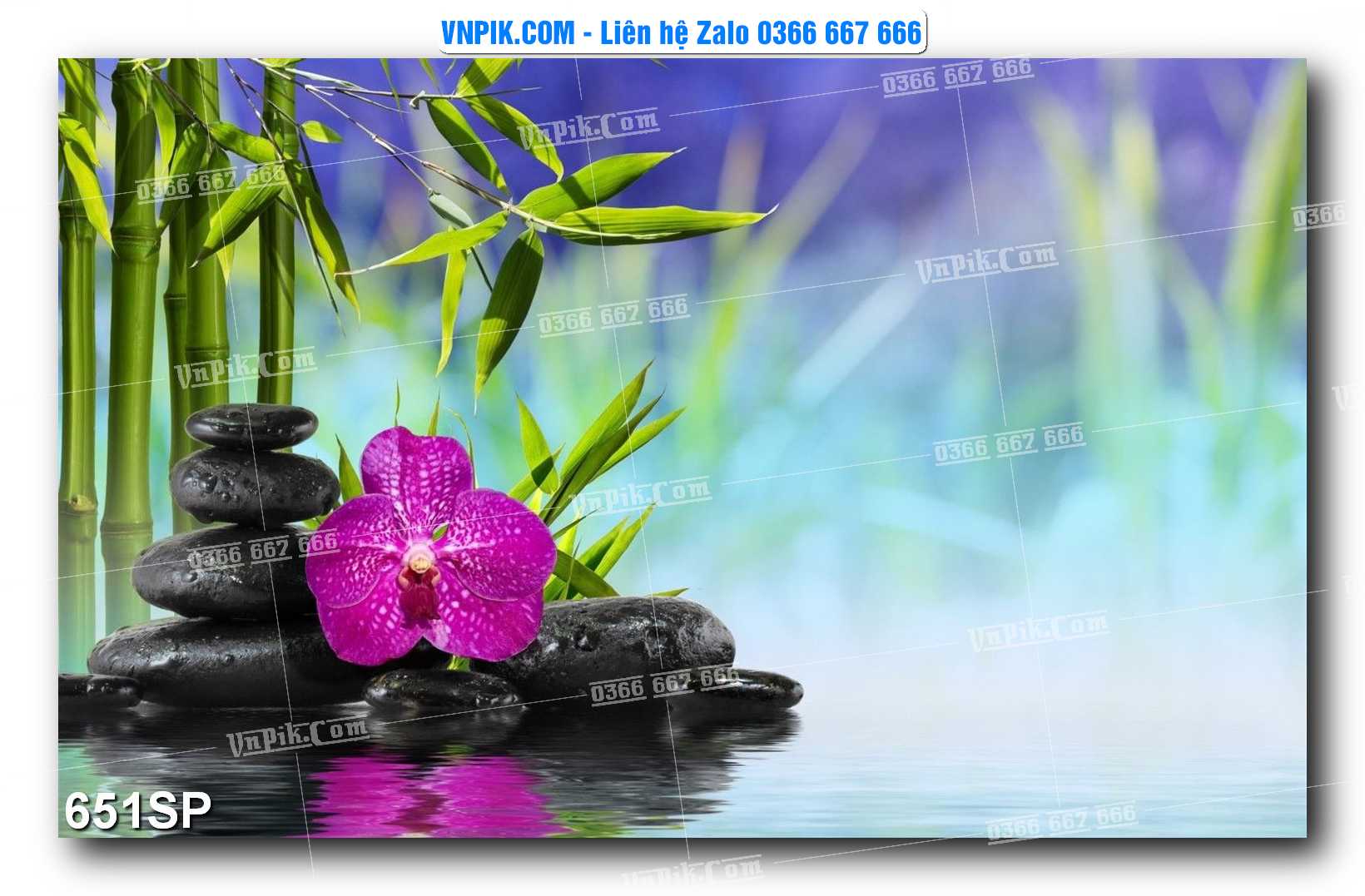 Mẫu tranh spa treo tường đẹp file vector – psd mẫu 651SP