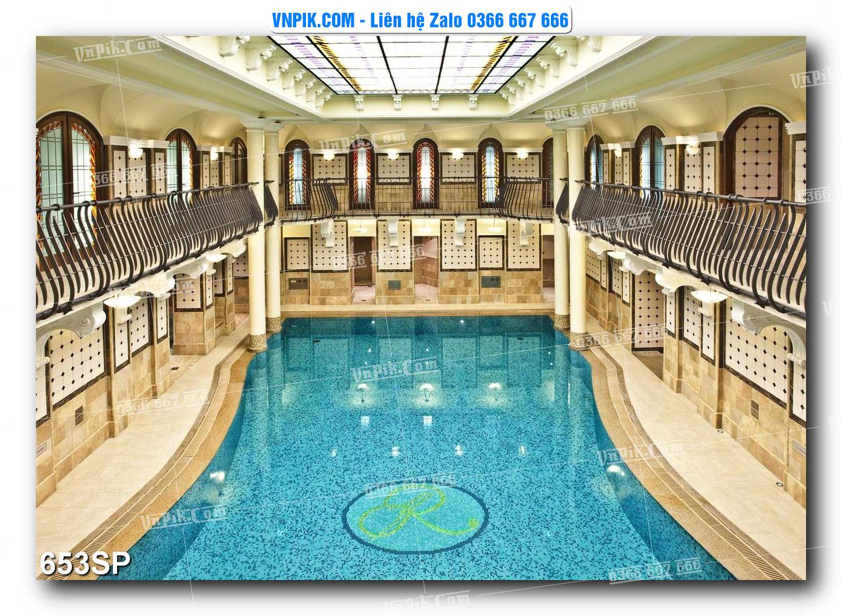 Mẫu tranh spa treo tường đẹp file vector – psd mẫu 653SP