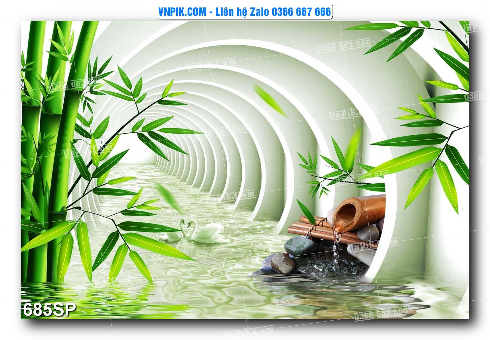 Mẫu tranh spa treo tường đẹp file vector – psd mẫu 685SP
