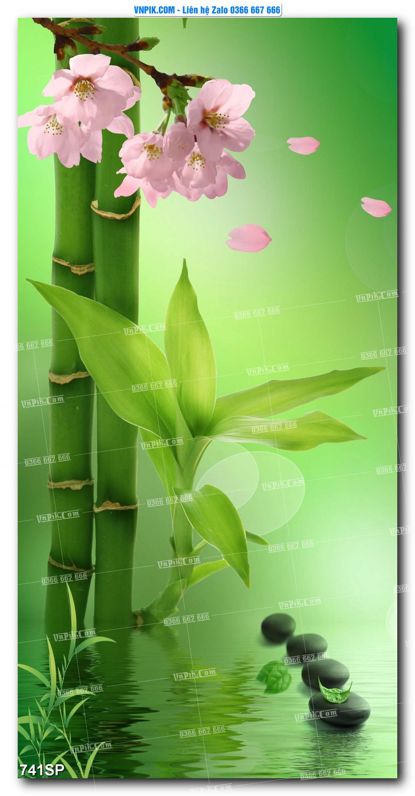 Mẫu tranh spa treo tường đẹp file vector – psd mẫu 741SP