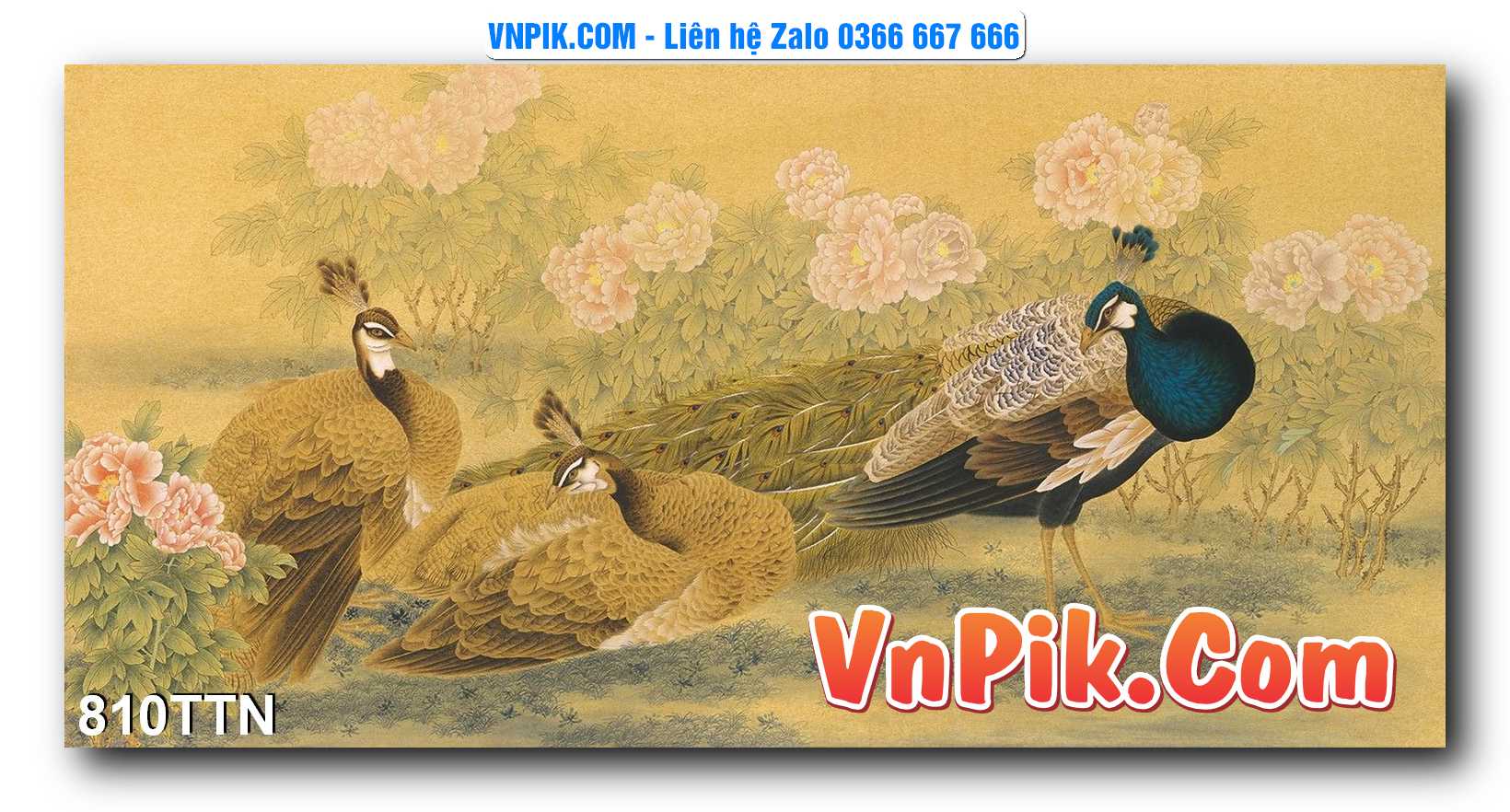 Tranh thác nước – Tranh phong thủy – Tranh treo tường mã 810TTN