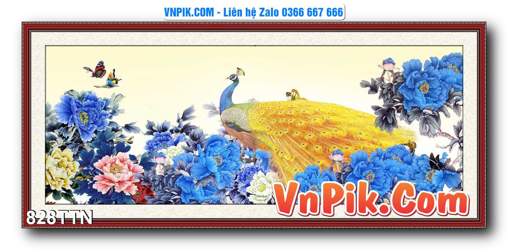 Tranh thác nước – Tranh phong thủy – Tranh treo tường mã 828TTN