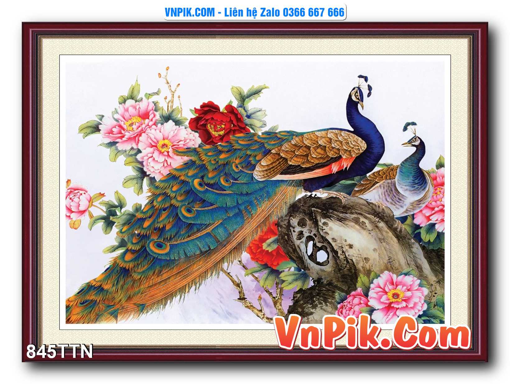 Tranh thác nước – Tranh phong thủy – Tranh treo tường mã 845TTN