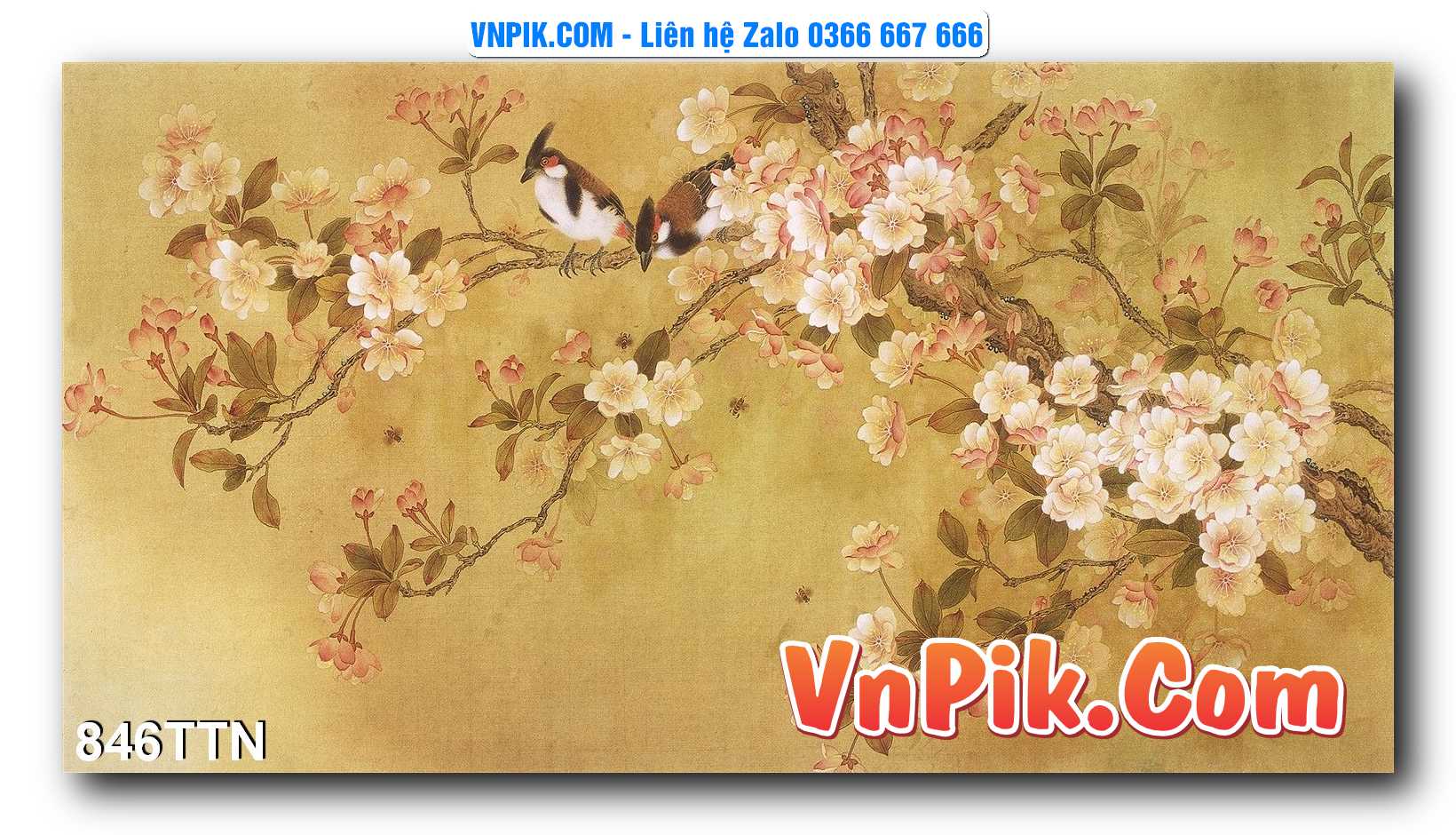 Tranh thác nước – Tranh phong thủy – Tranh treo tường mã 846TTN