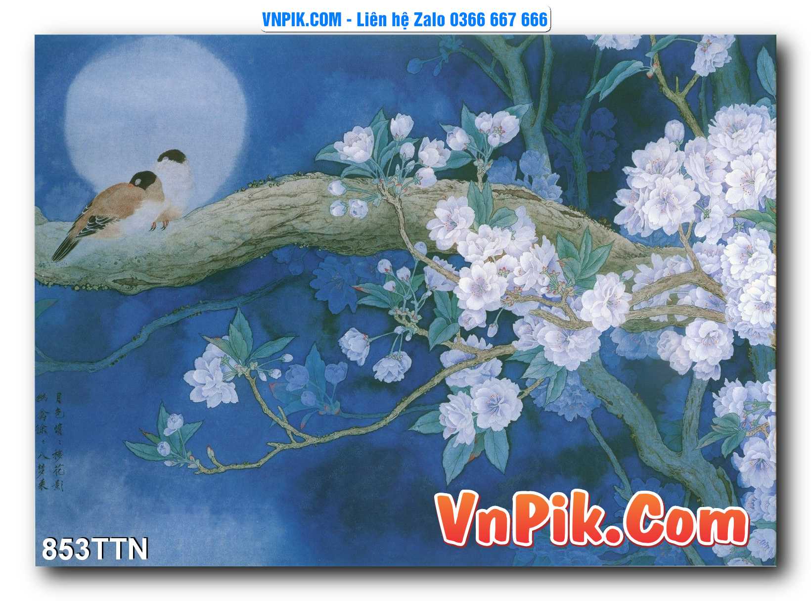 Tranh thác nước – Tranh phong thủy – Tranh treo tường mã 853TTN