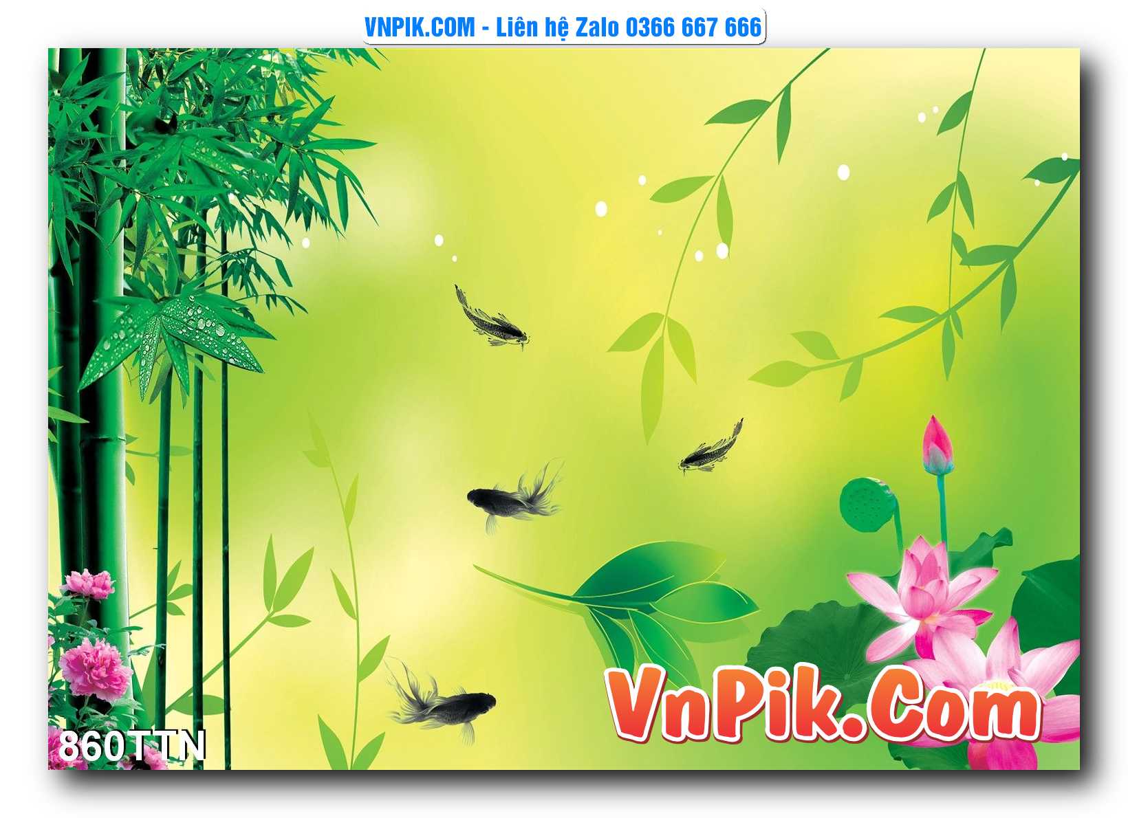Tranh thác nước – Tranh phong thủy – Tranh treo tường mã 860TTN