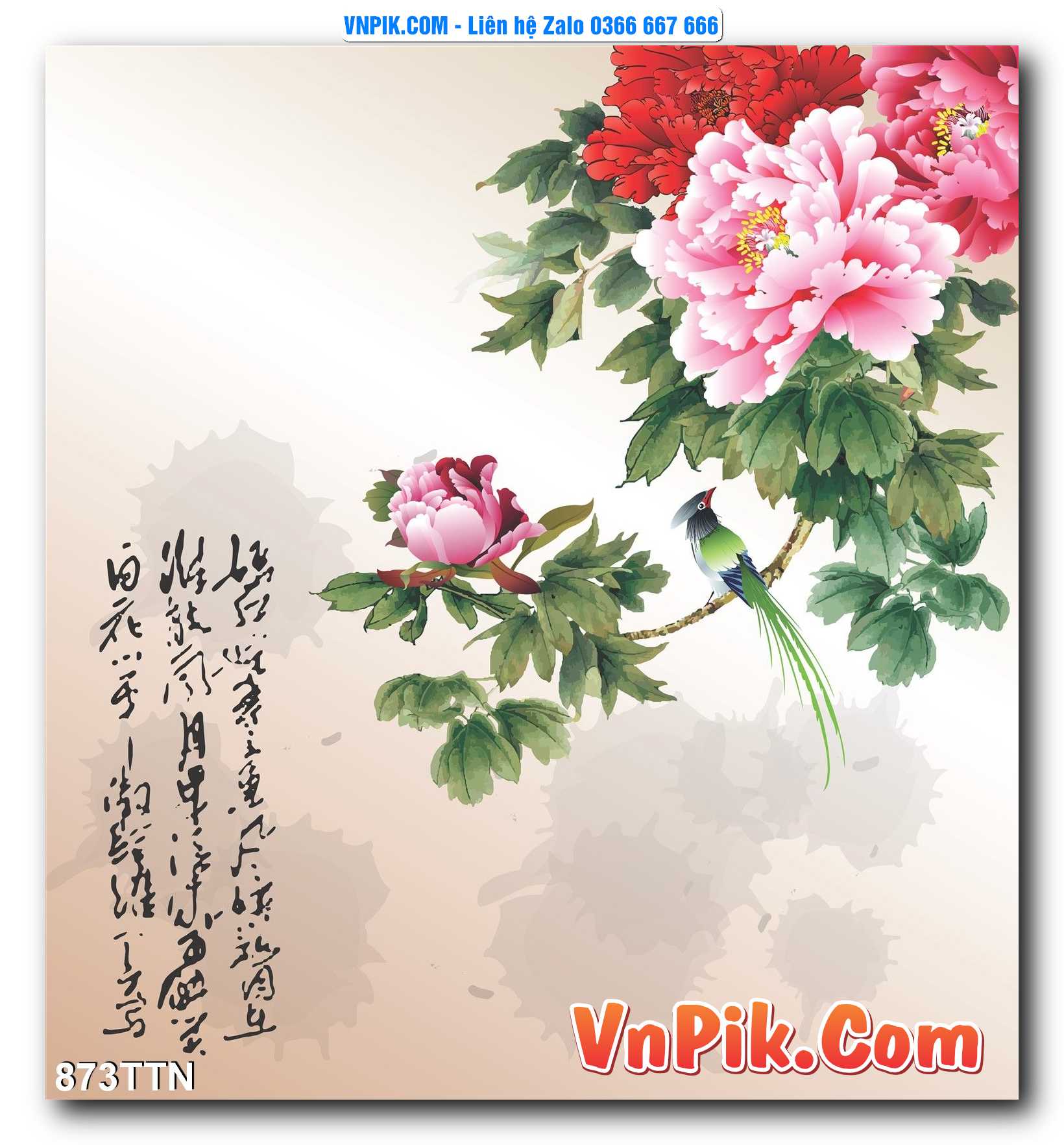 Tranh thác nước – Tranh phong thủy – Tranh treo tường mã 873TTN