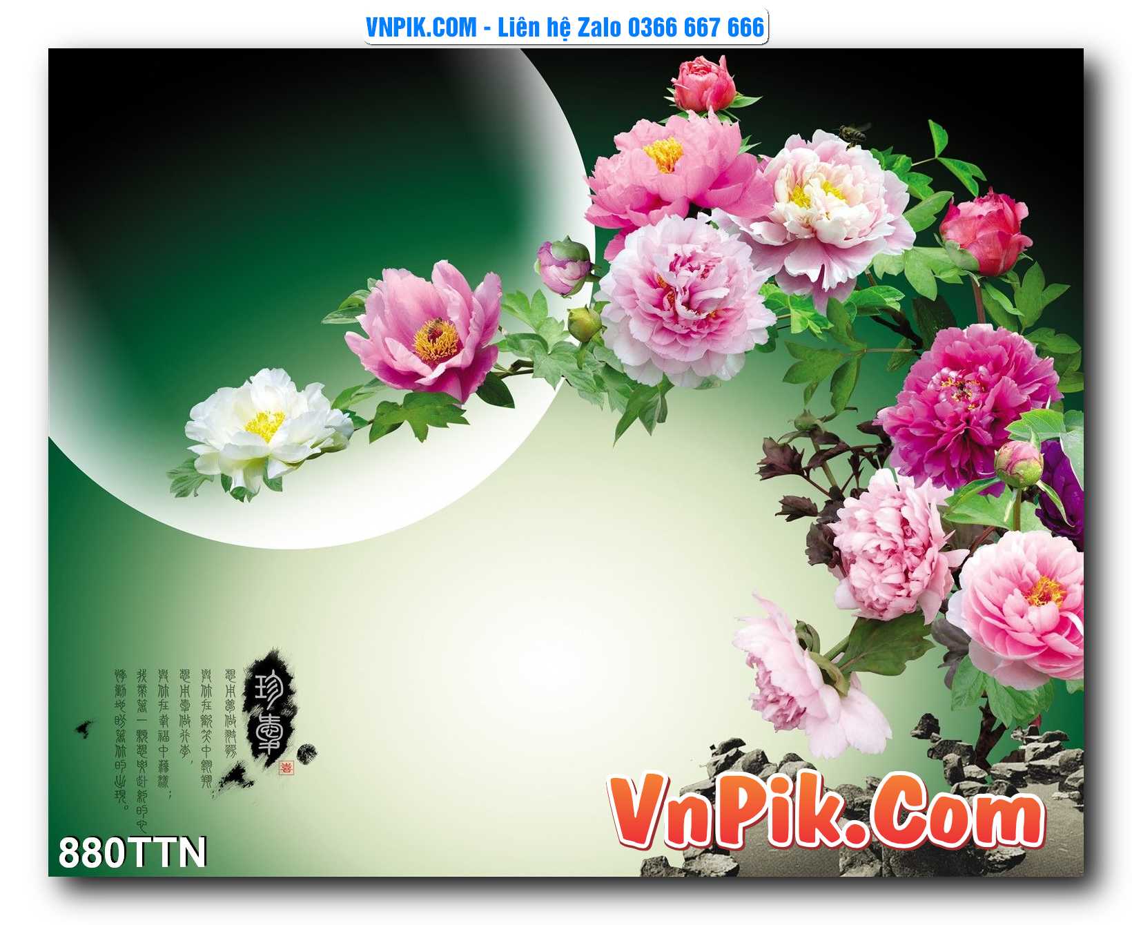 Tranh thác nước – Tranh phong thủy – Tranh treo tường mã 880TTN