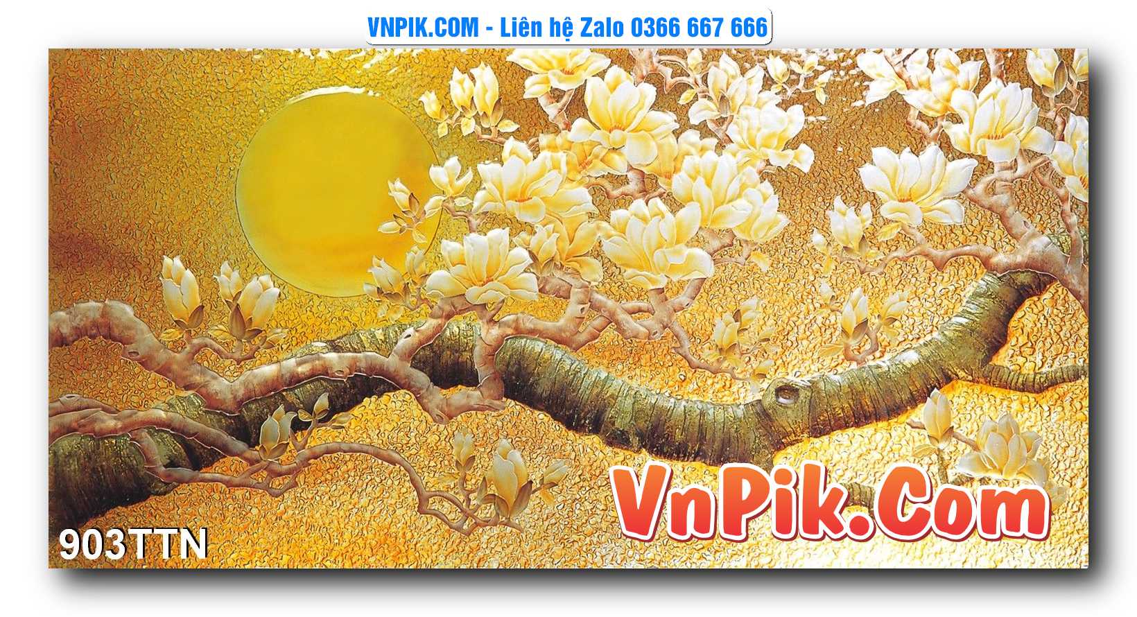 Tranh thác nước – Tranh phong thủy – Tranh treo tường mã 903TTN