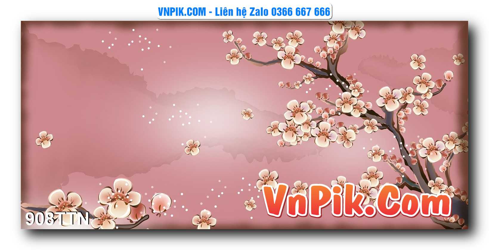 Tranh thác nước – Tranh phong thủy – Tranh treo tường mã 908TTN