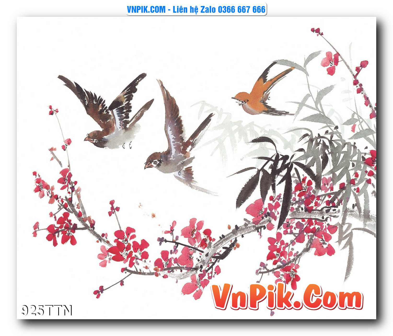 Tranh thác nước – Tranh phong thủy – Tranh treo tường mã 925TTN