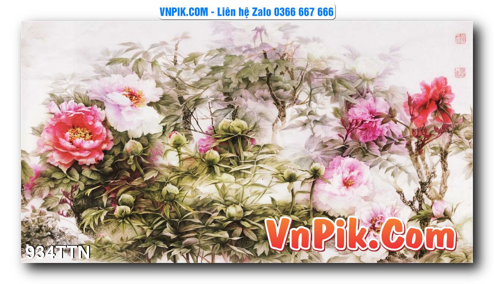 Tranh thác nước – Tranh phong thủy – Tranh treo tường mã 934TTN