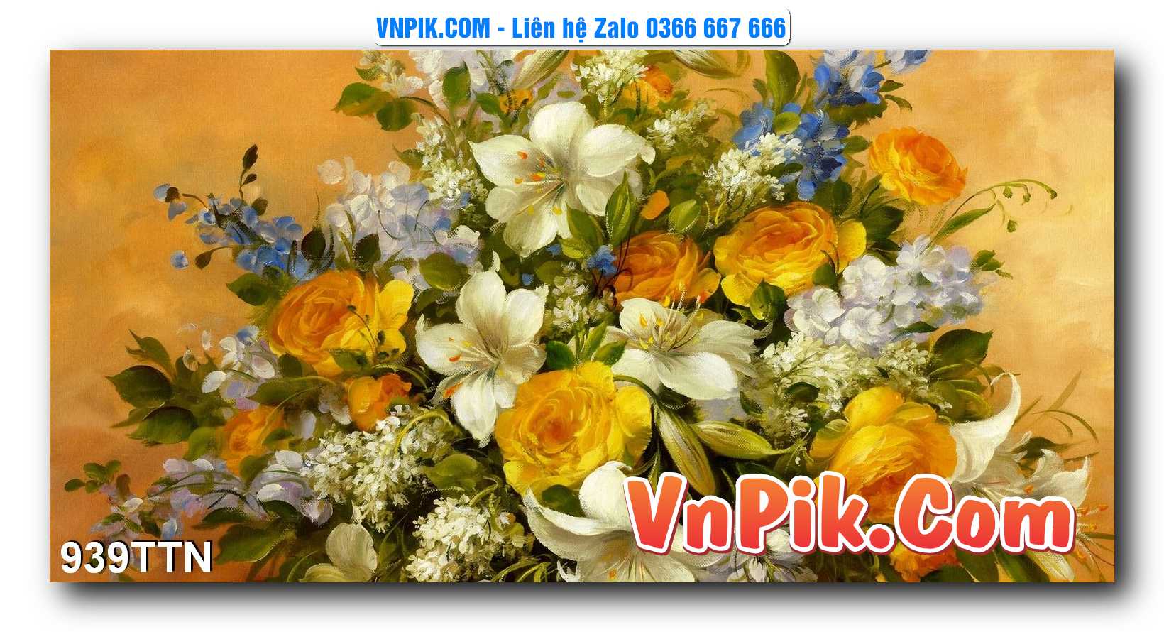 Tranh thác nước – Tranh phong thủy – Tranh treo tường mã 939TTN