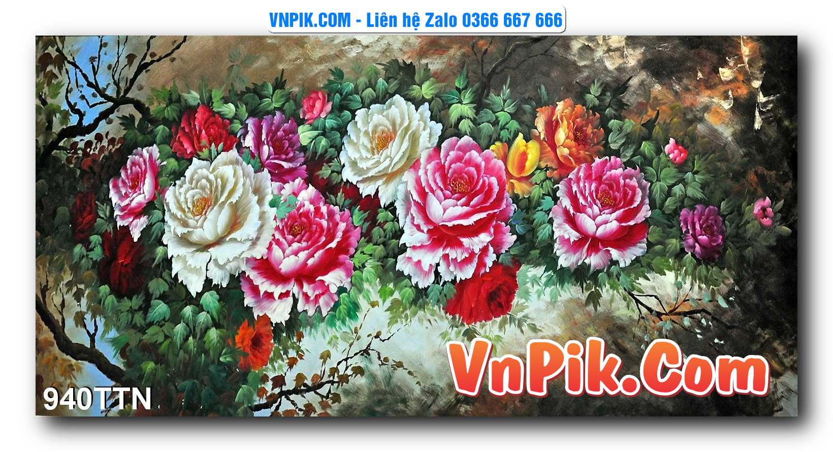 Tranh thác nước – Tranh phong thủy – Tranh treo tường mã 940TTN