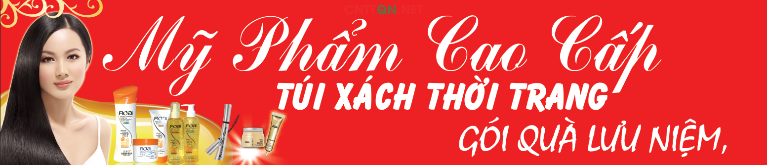 Bảng biển Mỹ phẩm thời trang cao cấp file PSD