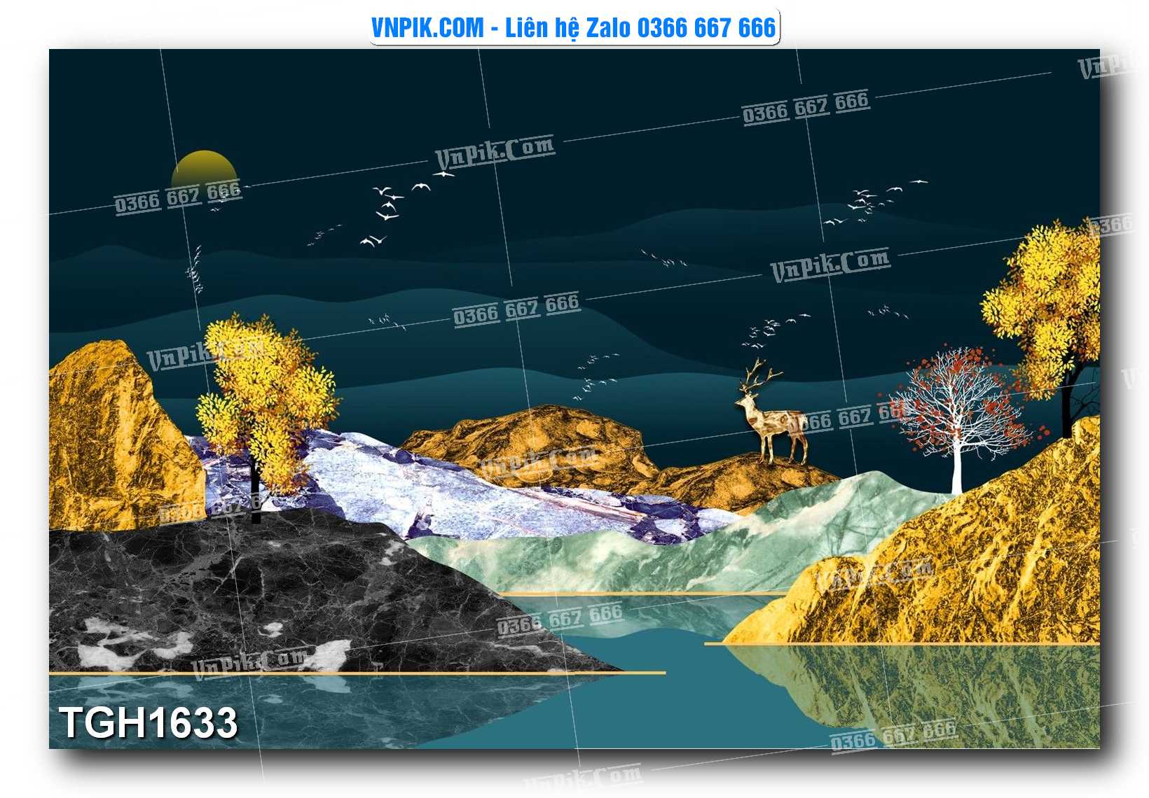 Tranh Ghép Treo Tường Mã File TGH1633