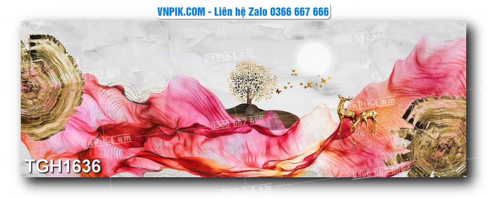Tranh Ghép Treo Tường Mã File TGH1636