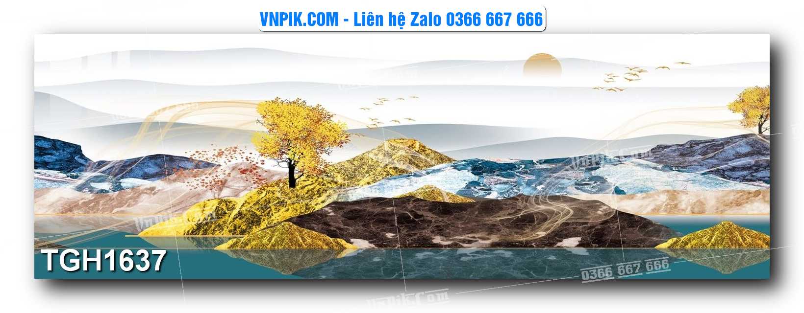 Tranh Ghép Treo Tường Mã File TGH1637