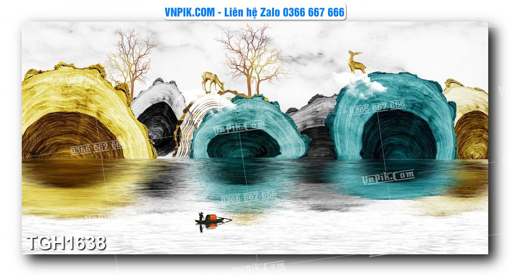 Tranh Ghép Treo Tường Mã File TGH1638