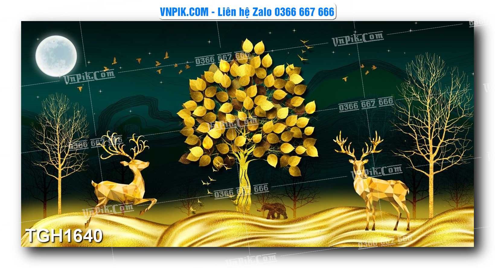 Tranh Ghép Treo Tường Mã File TGH1640