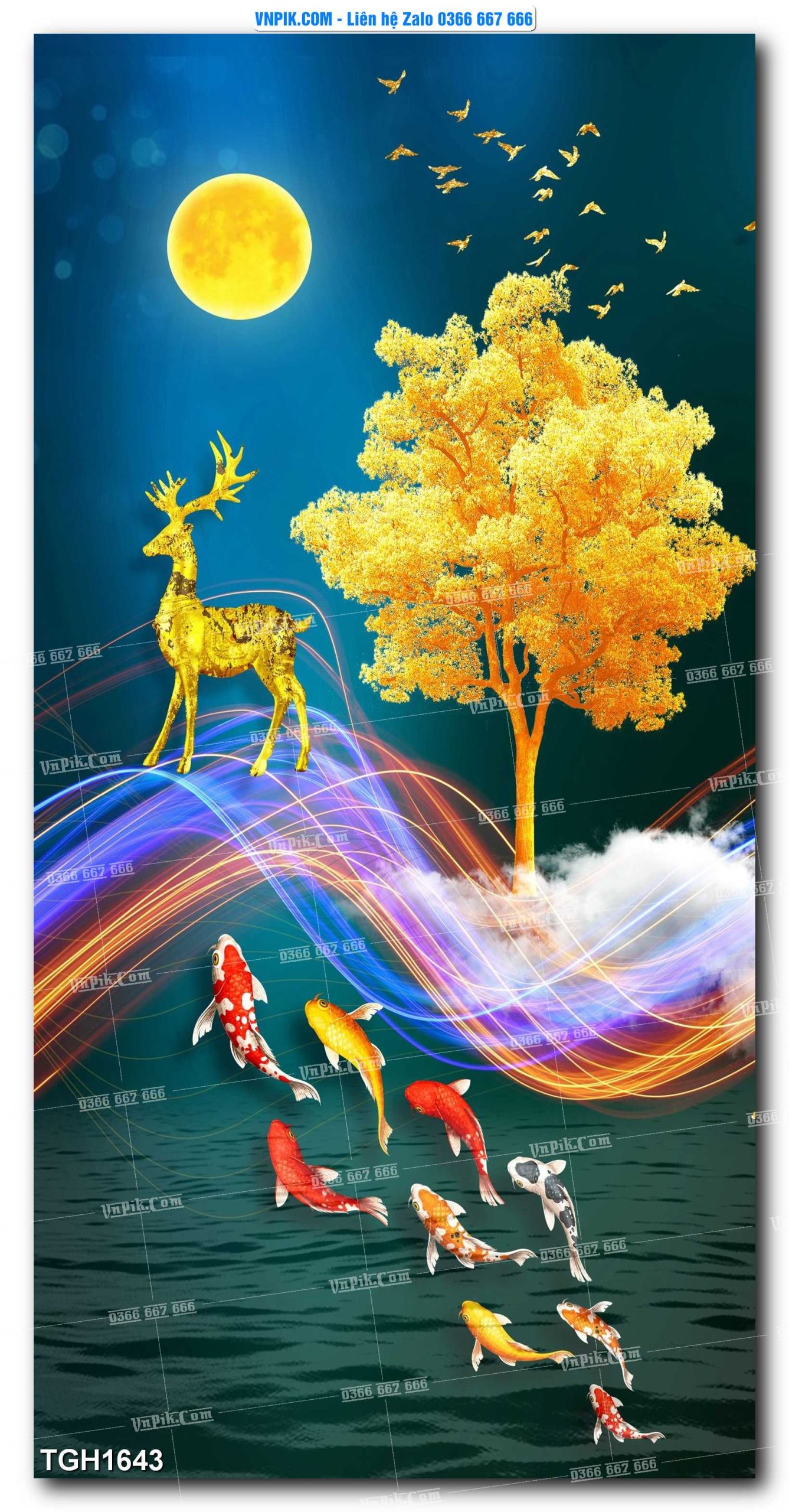 Tranh Ghép Treo Tường Mã File TGH1643