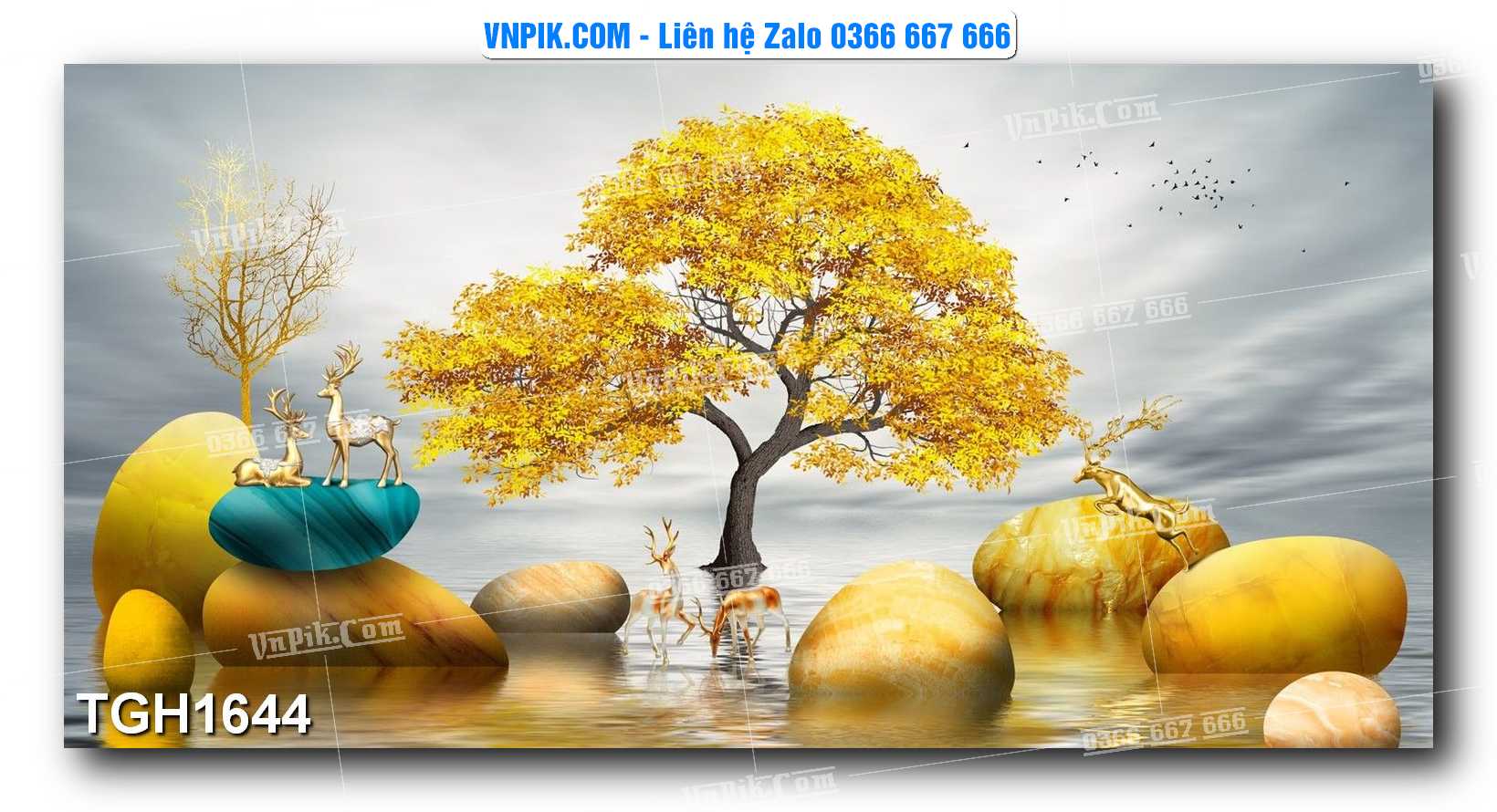 Tranh Ghép Treo Tường Mã File TGH1644