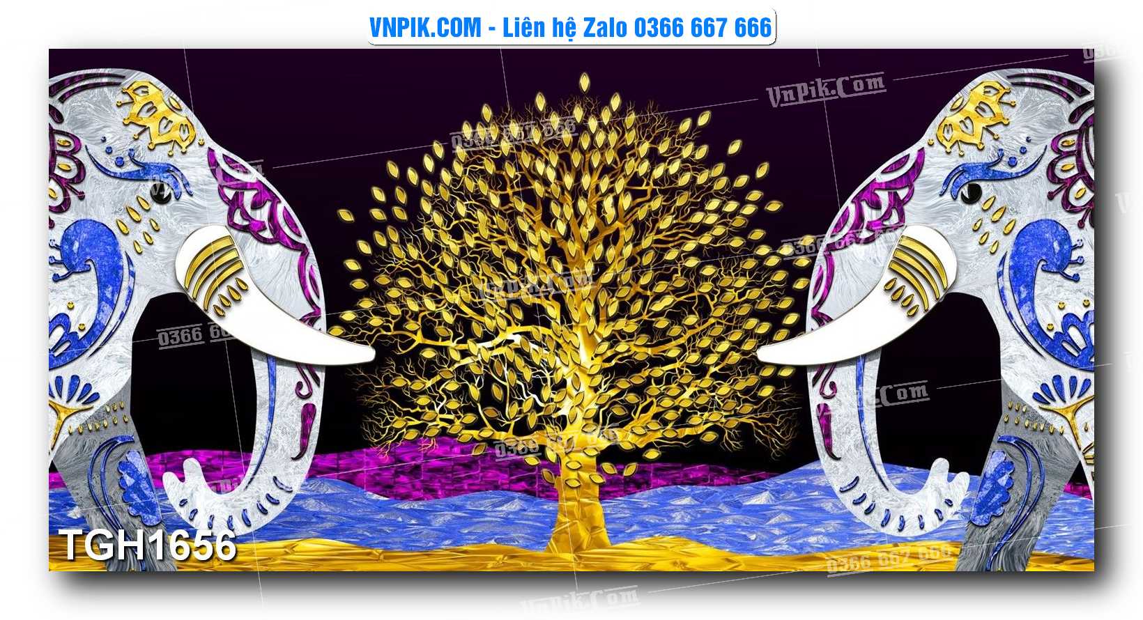 Tranh Ghép Treo Tường Mã File TGH1656
