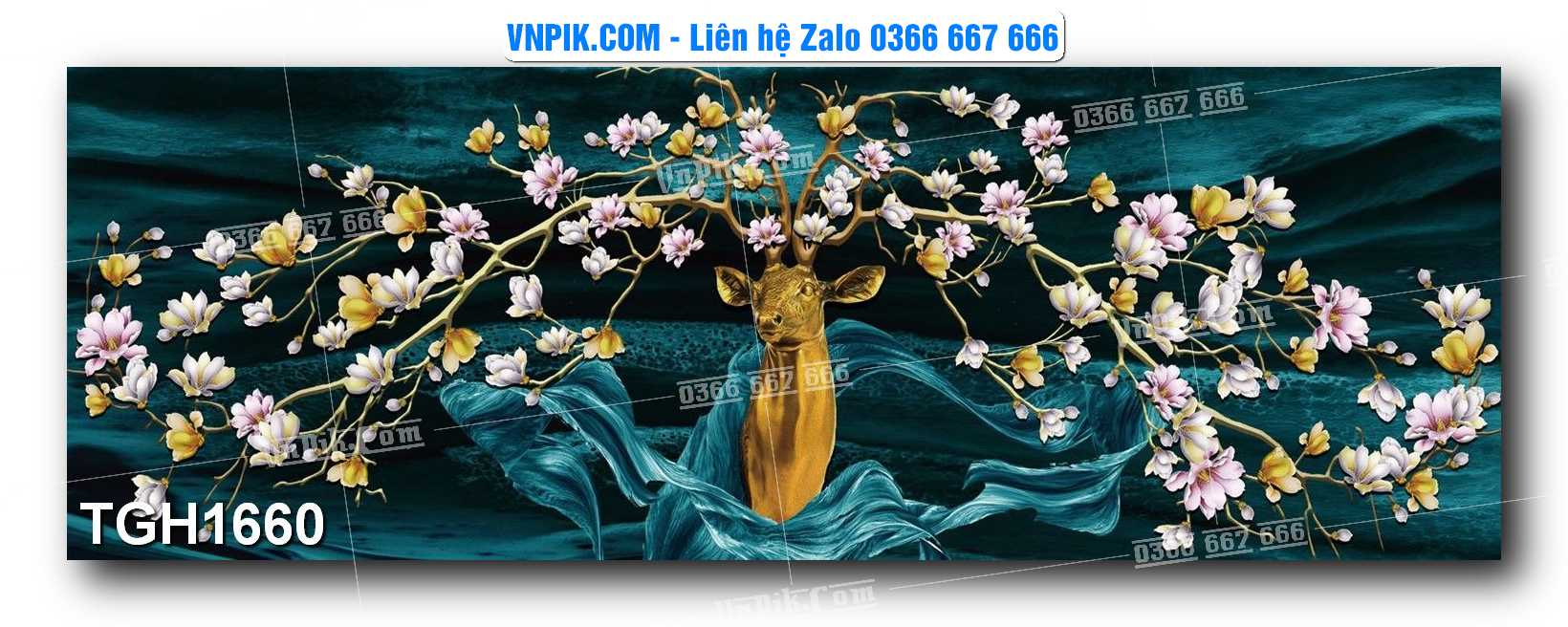 Tranh Ghép Treo Tường Mã File TGH1660