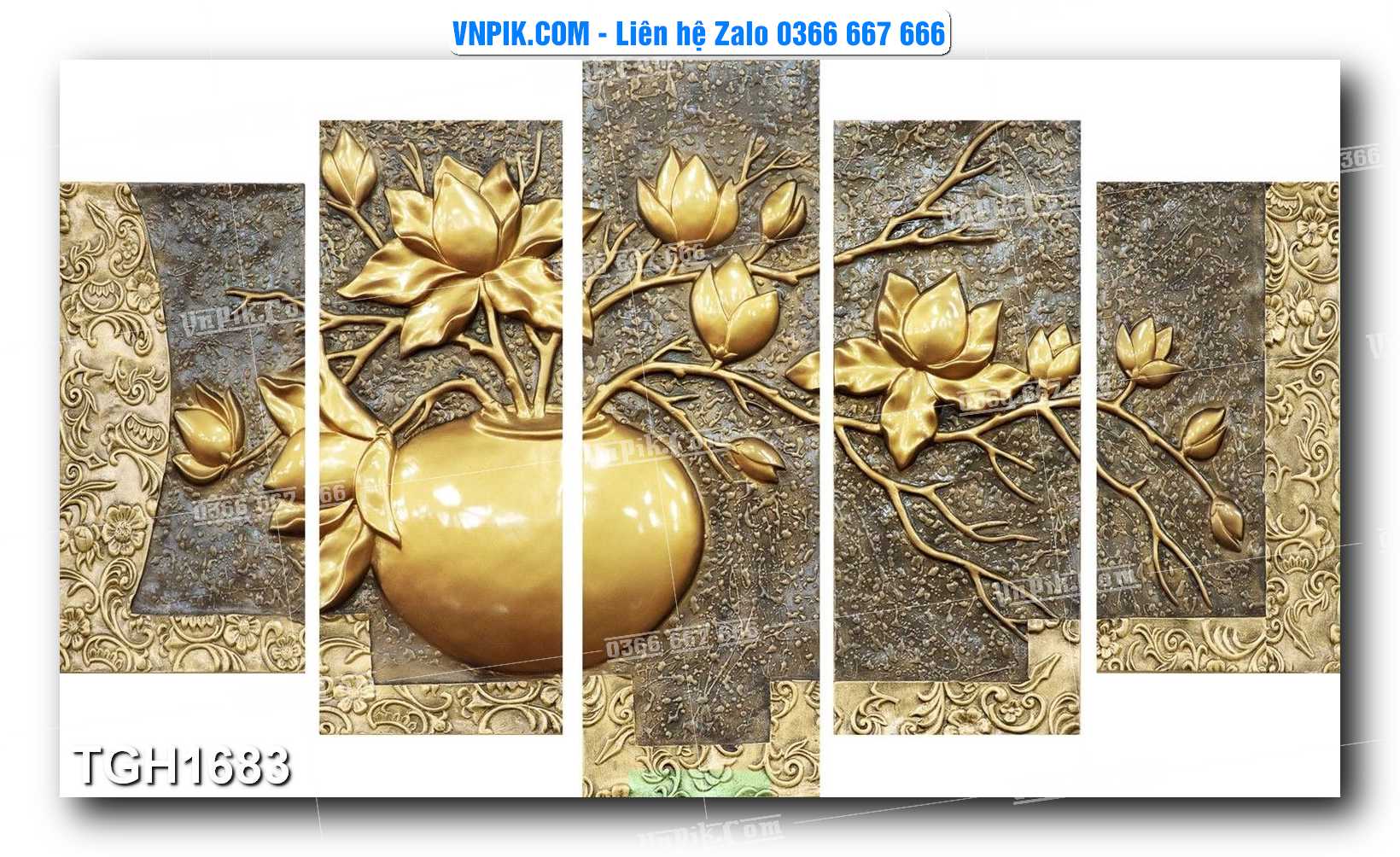 Tranh Ghép Treo Tường Mã File TGH1683