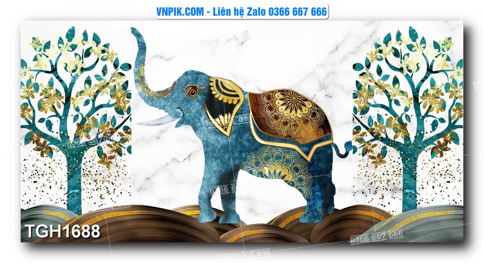 Tranh Ghép Treo Tường Mã File TGH1688