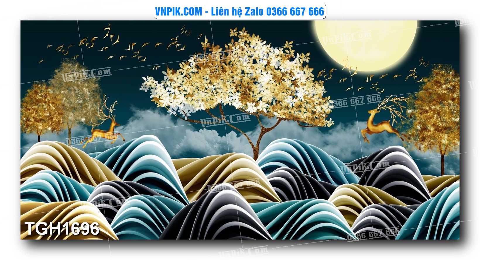 Tranh Ghép Treo Tường Mã File TGH1696