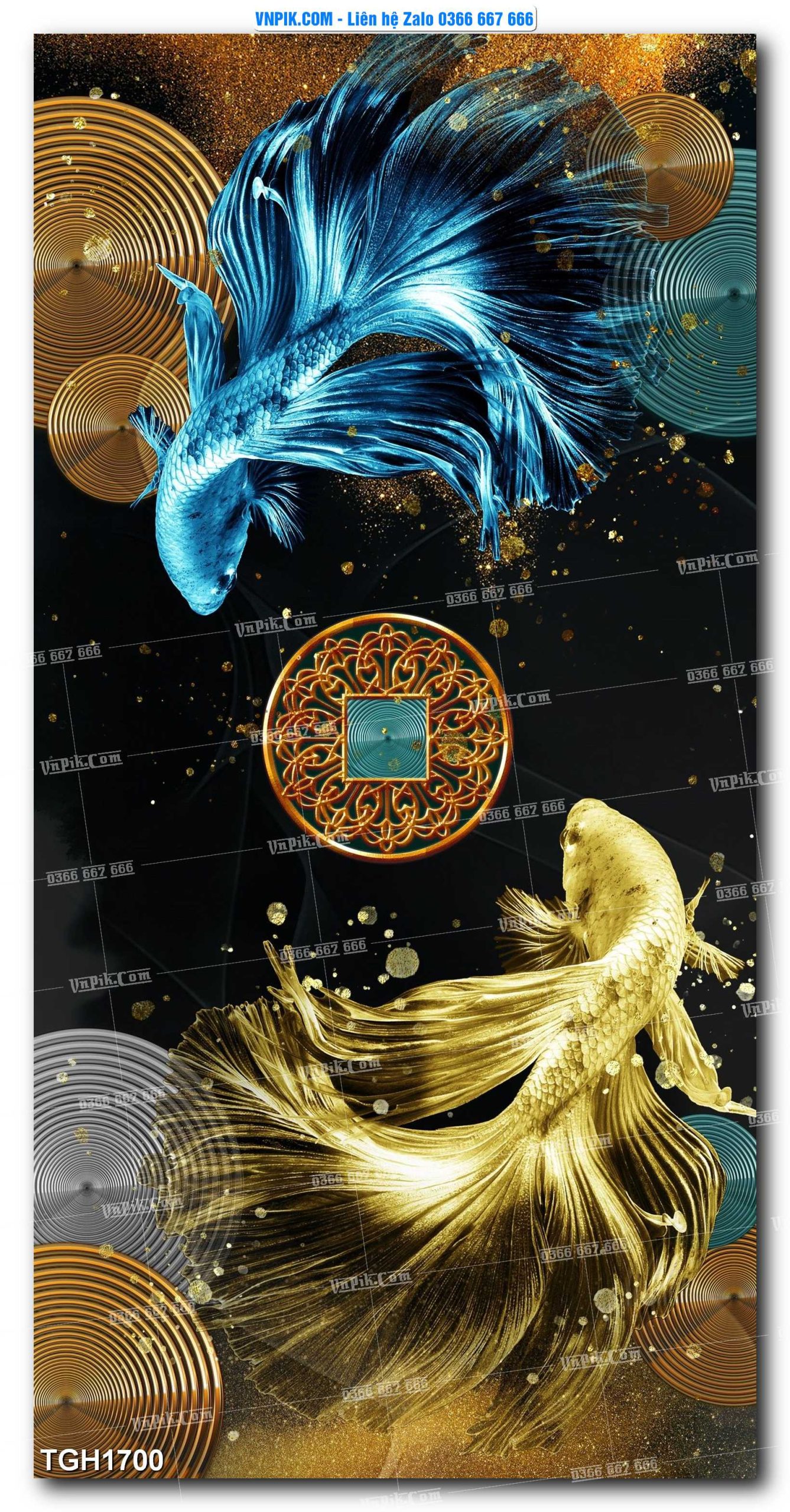 Tranh Ghép Treo Tường Mã File TGH1700