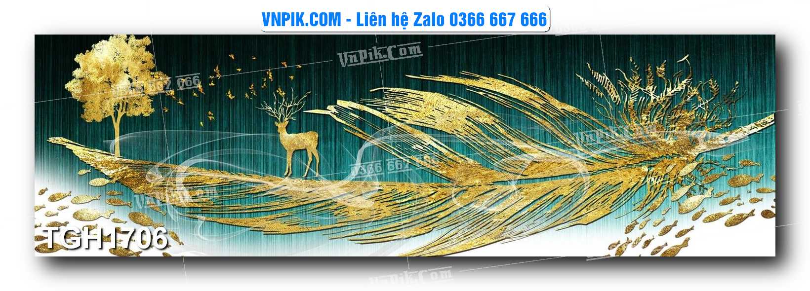 Tranh Ghép Treo Tường Mã File TGH1706
