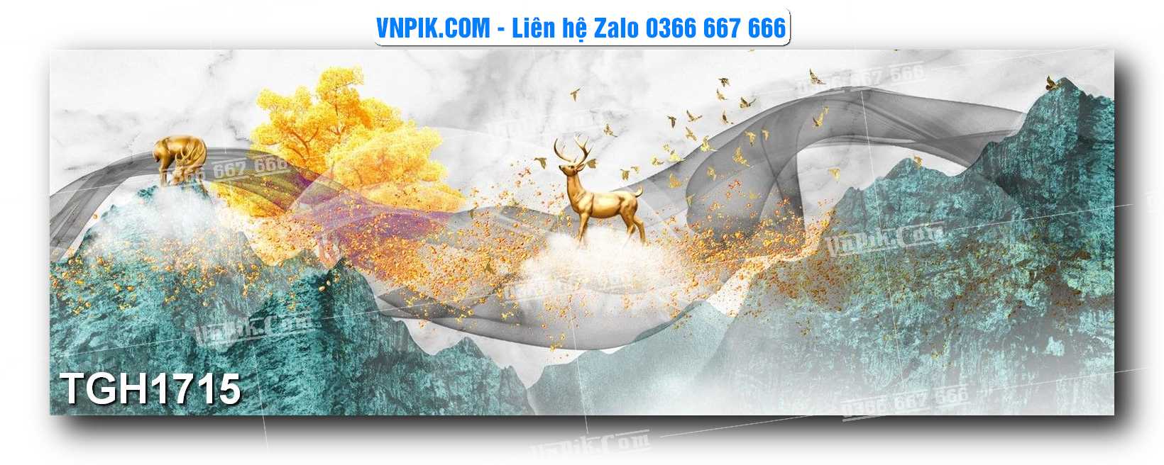 Tranh Ghép Treo Tường Mã File TGH1715
