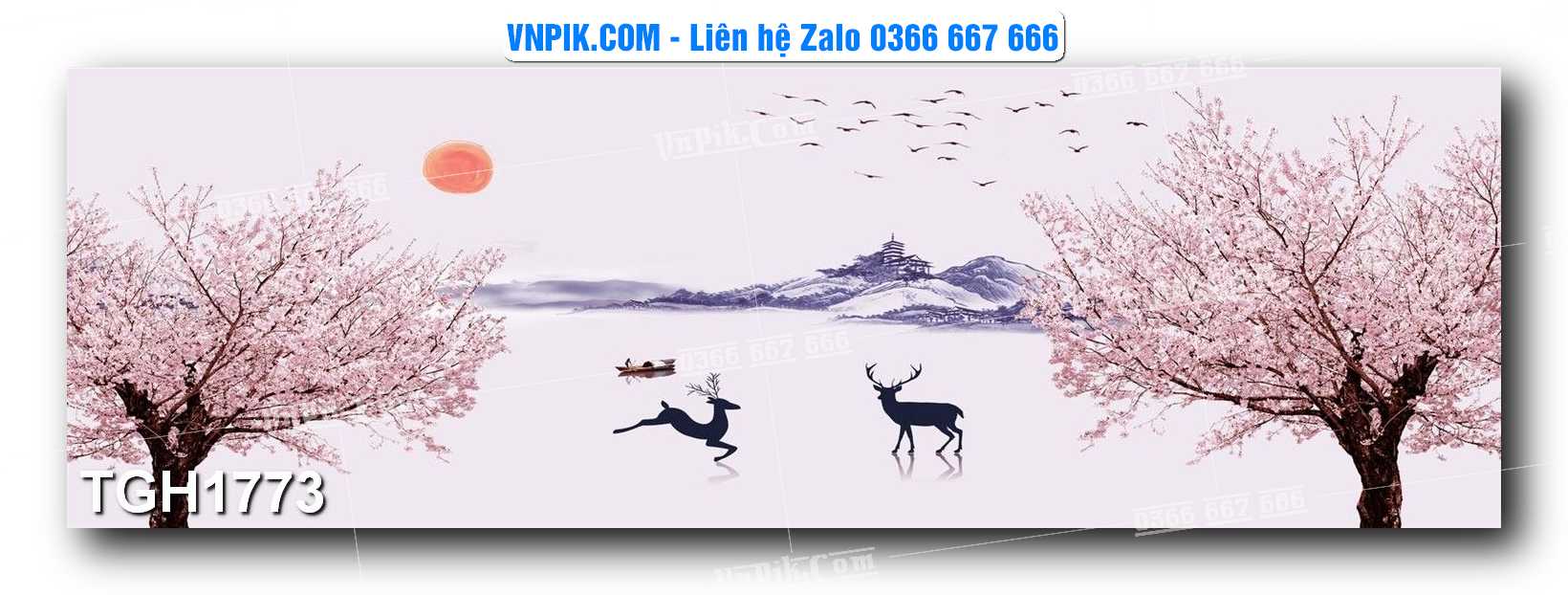 Tranh Ghép Treo Tường Mã File TGH1773