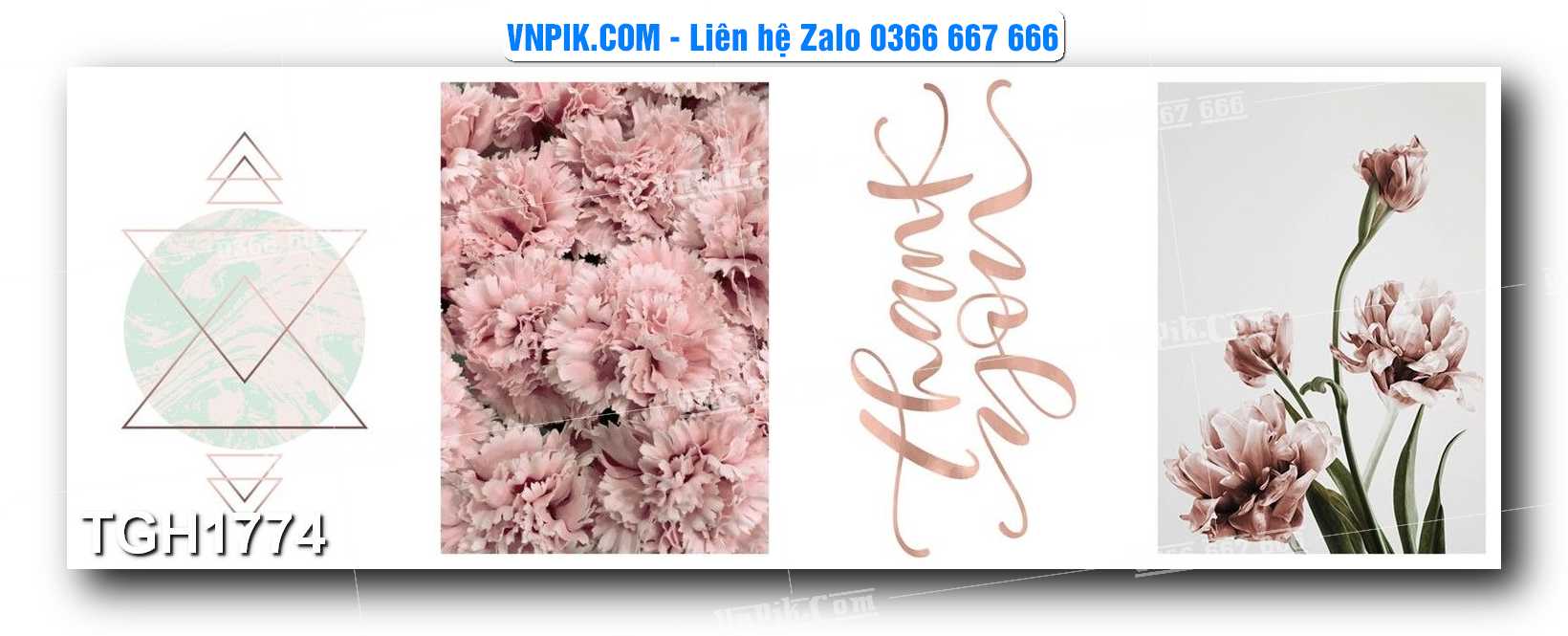 Tranh Ghép Treo Tường Mã File TGH1774