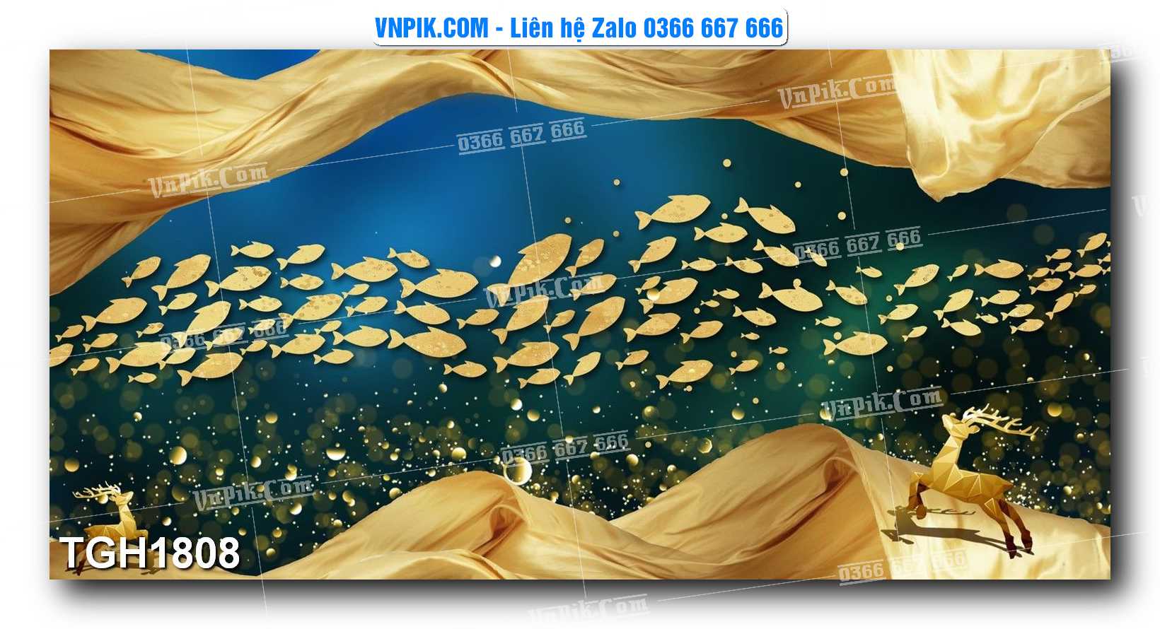 Tranh Ghép Treo Tường Mã File TGH1808