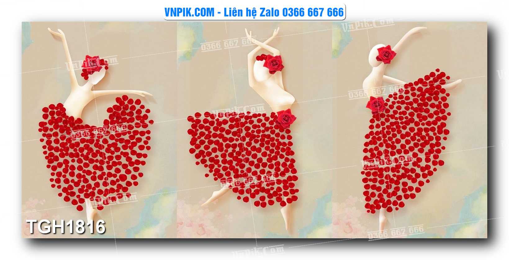 Tranh Ghép Treo Tường Mã File TGH1816